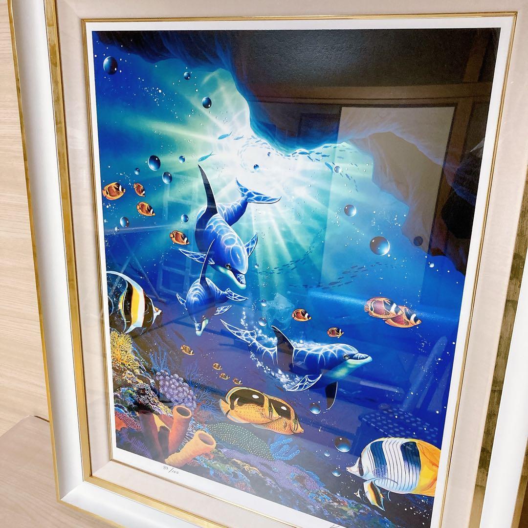 キモ KIMO ブリリアントデイ 83 直筆サイン 限定エディション 絵画