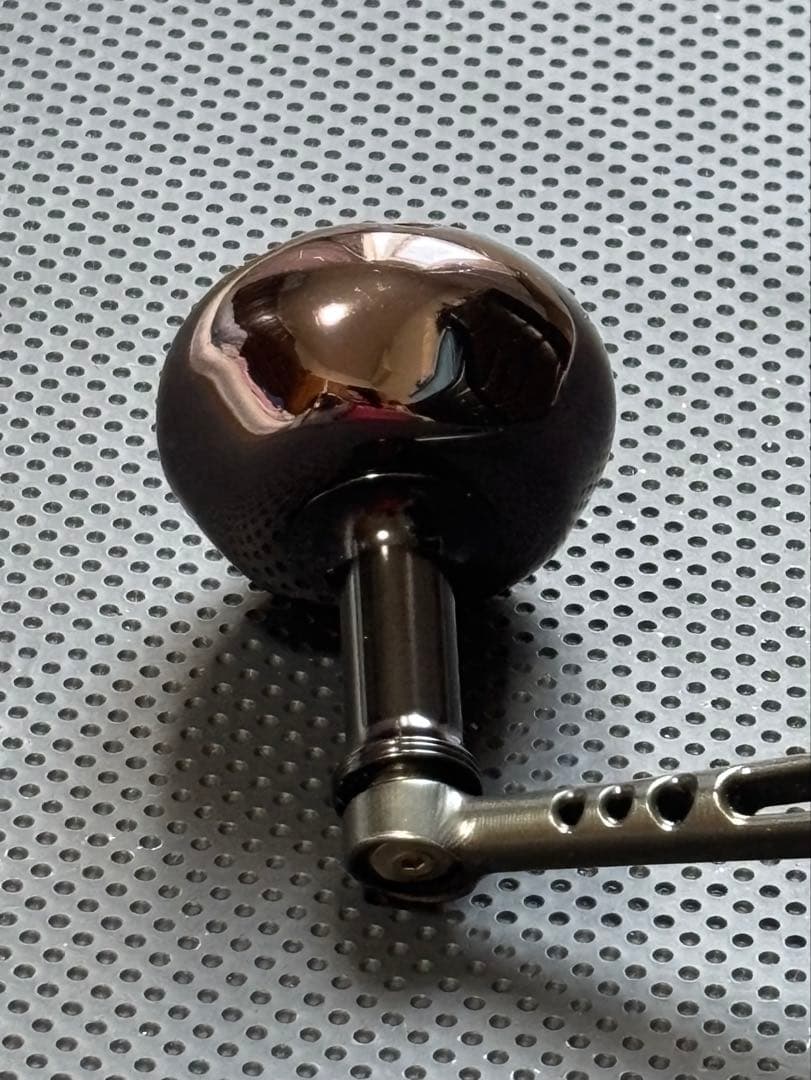 限定LIVRE モノアーム56 ノブ 黒軸 コッパーG シマノ