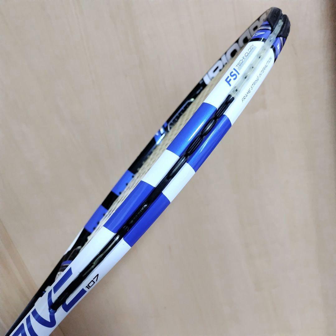 Babolat Pure Drive107 テニスラケット　ケースとグリップ付き