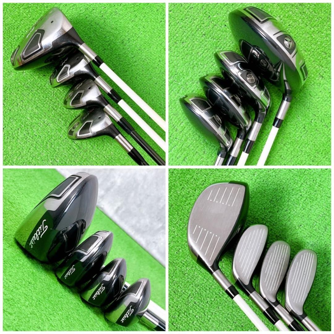 メンズ タイトリスト 909D3 ゴルフクラブセット 右打ち 14本 初心者