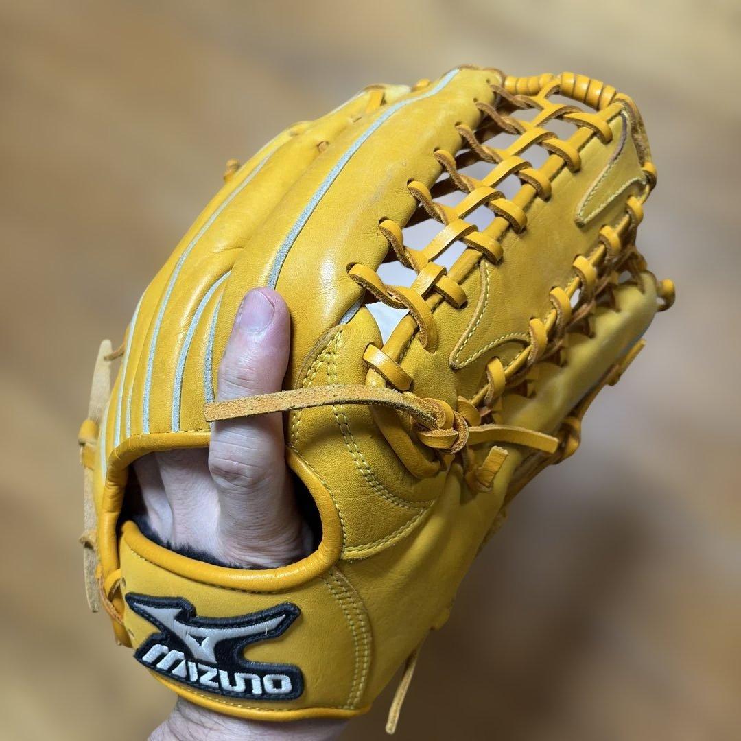 ミズノ プロフェッショナル 一般軟式 グローブ グラブ イチロー 外野用 美品