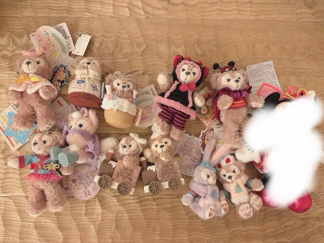 【全てタグ付き】シェリーメイ・ダッフィー・ステラルー　ぬいぐるみセット