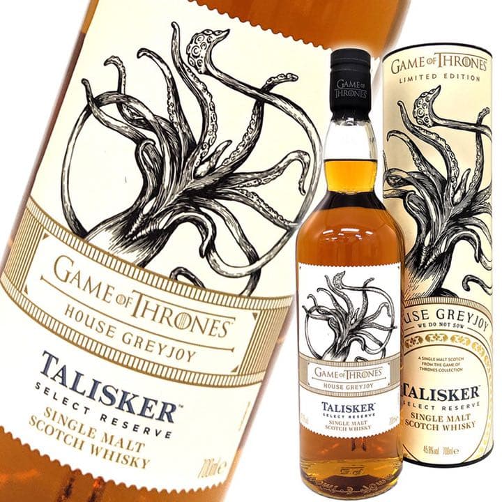 【箱あり】タリスカー　セレクトリザーブ　ゲーム オブ スローンズ