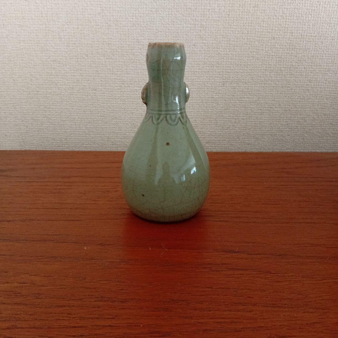 青磁　徳利　（古唐津、李朝、高麗）