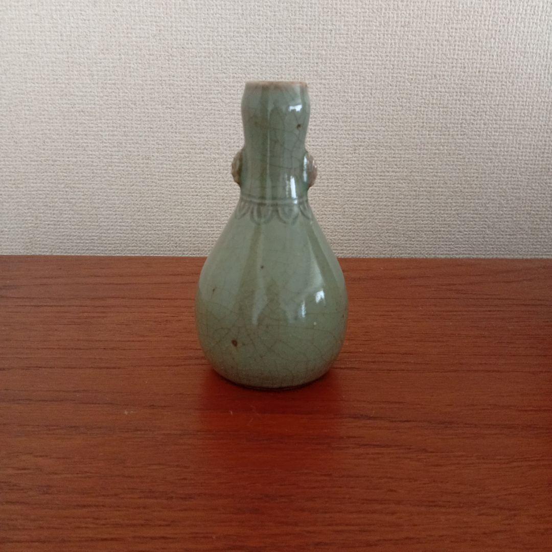 青磁　徳利　（古唐津、李朝、高麗）