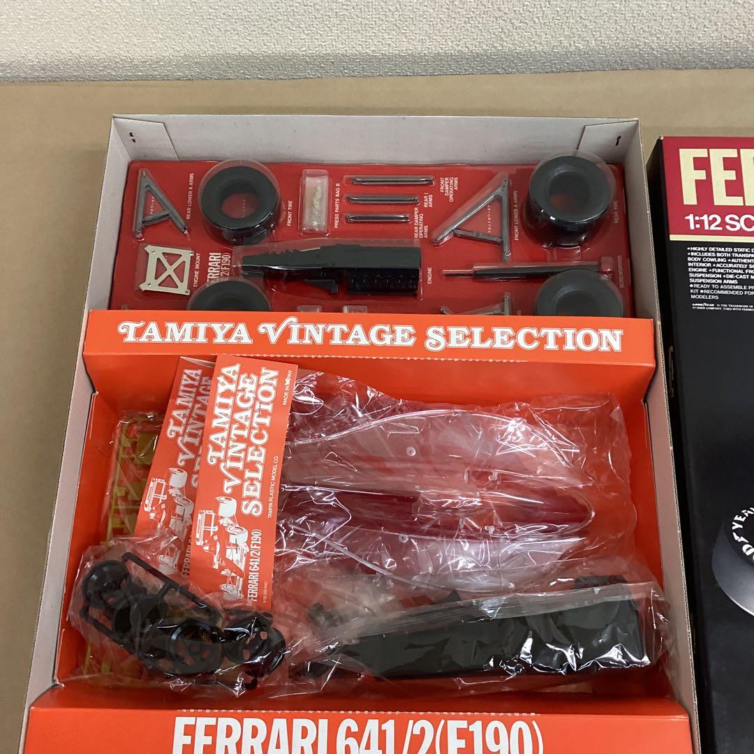 タミヤ 1/12スケール フェラーリ 641/2 (F190) 未組立