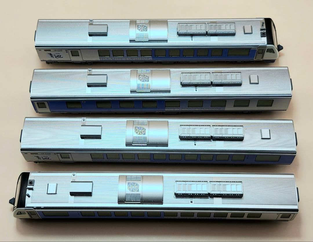 KATO Nゲージ 10-1387 リゾートしらかみ 青池編成 4両セット