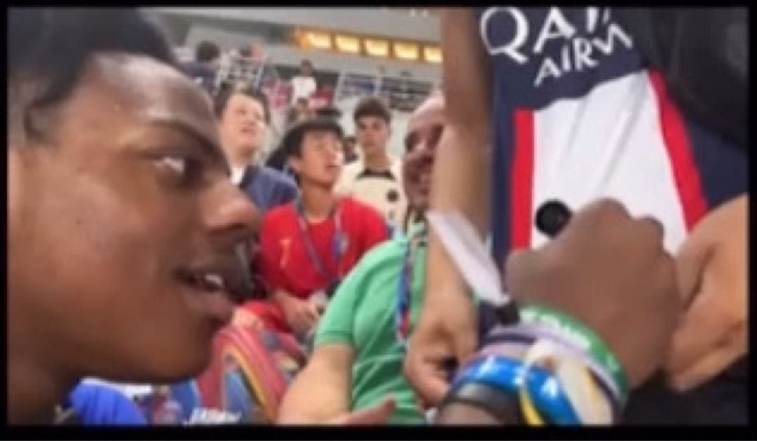 ウェア PSG shirt signed by ISHOW SPEED(XL)