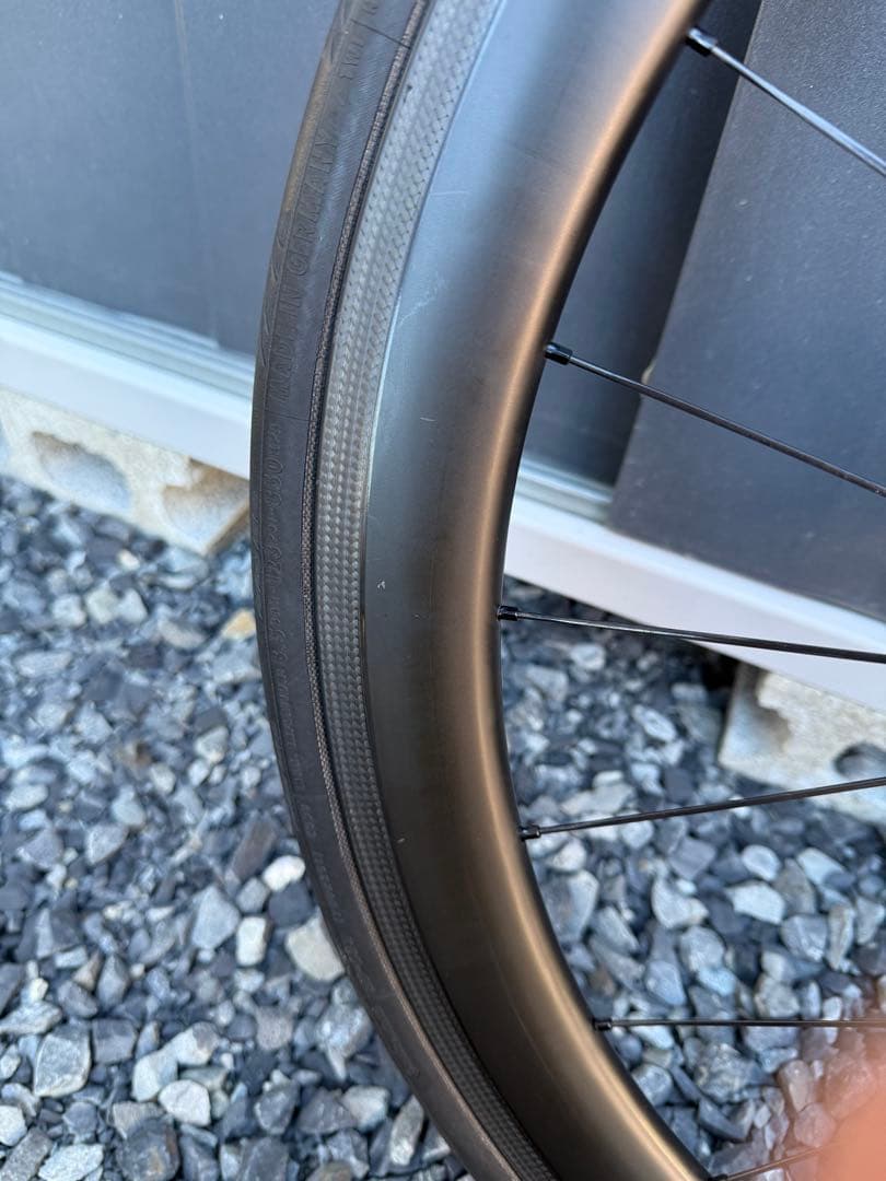 prime ブラックエディション　50ミリハイト　リムブレーキ前後