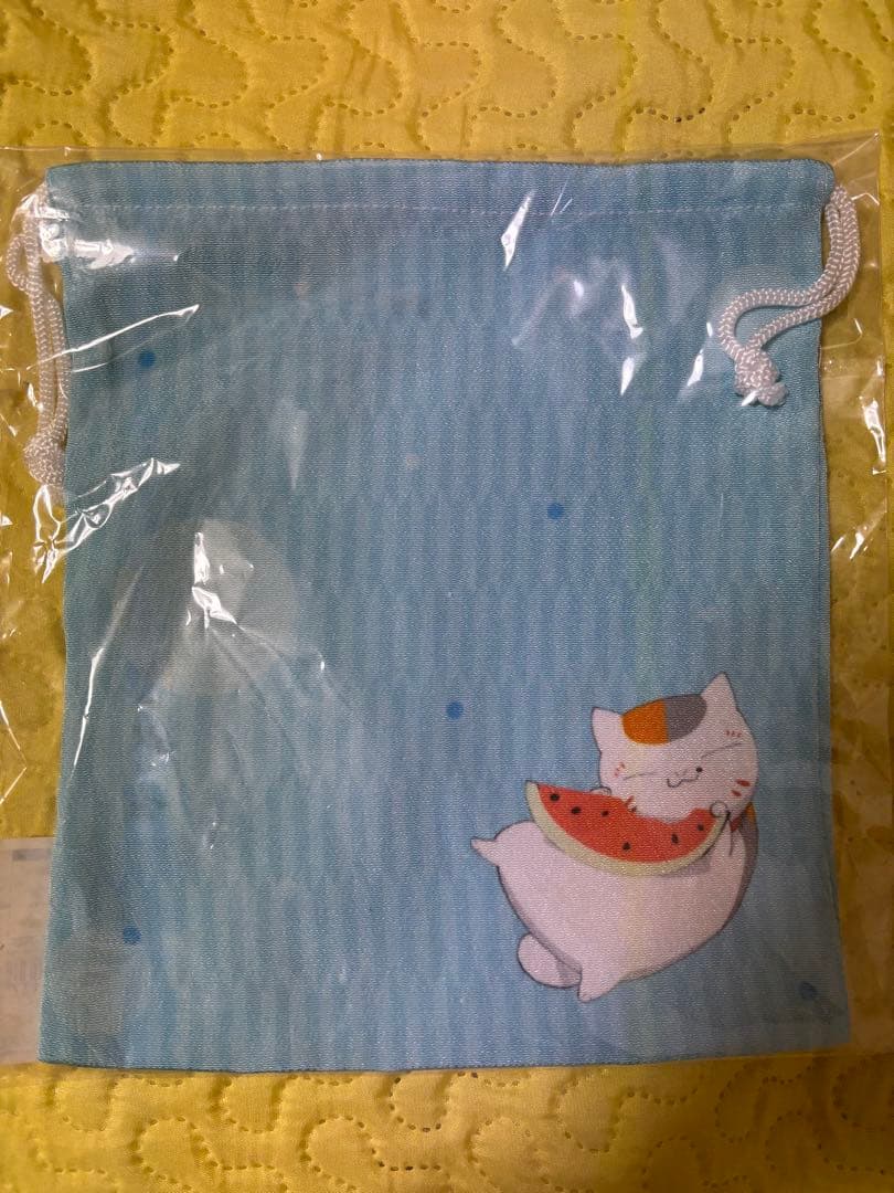 劇場版　夏目友人帳　石起こしと怪しき来訪者　キャラファイングラフ　巾着