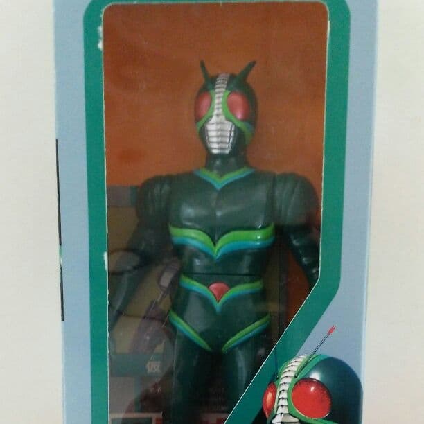 「仮面ライダーＪ」ソフビ人形・仮面ライダーＪ（新品・１９９４年）