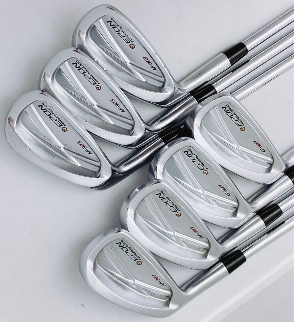 レフティ！ EPON AF-303 7本セット アイアン ゴルフクラブ