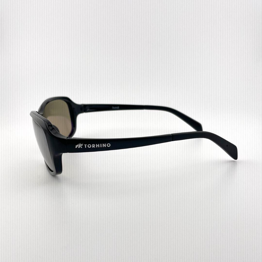 トライノ偏光サングラス 釣りサングラス Bシャンパン/ミラー メンズ スポーツ