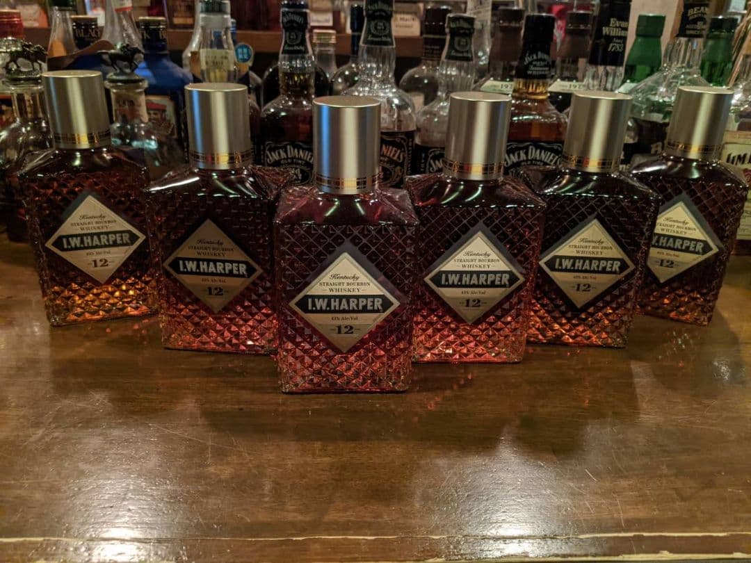 ＩＷハーパー12年（新品）６本セット　バーボン