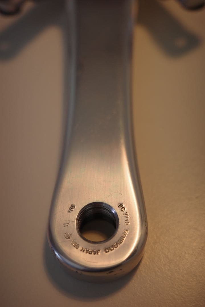 DURA-ACE クランクセット アルミ製 ピスト　競輪