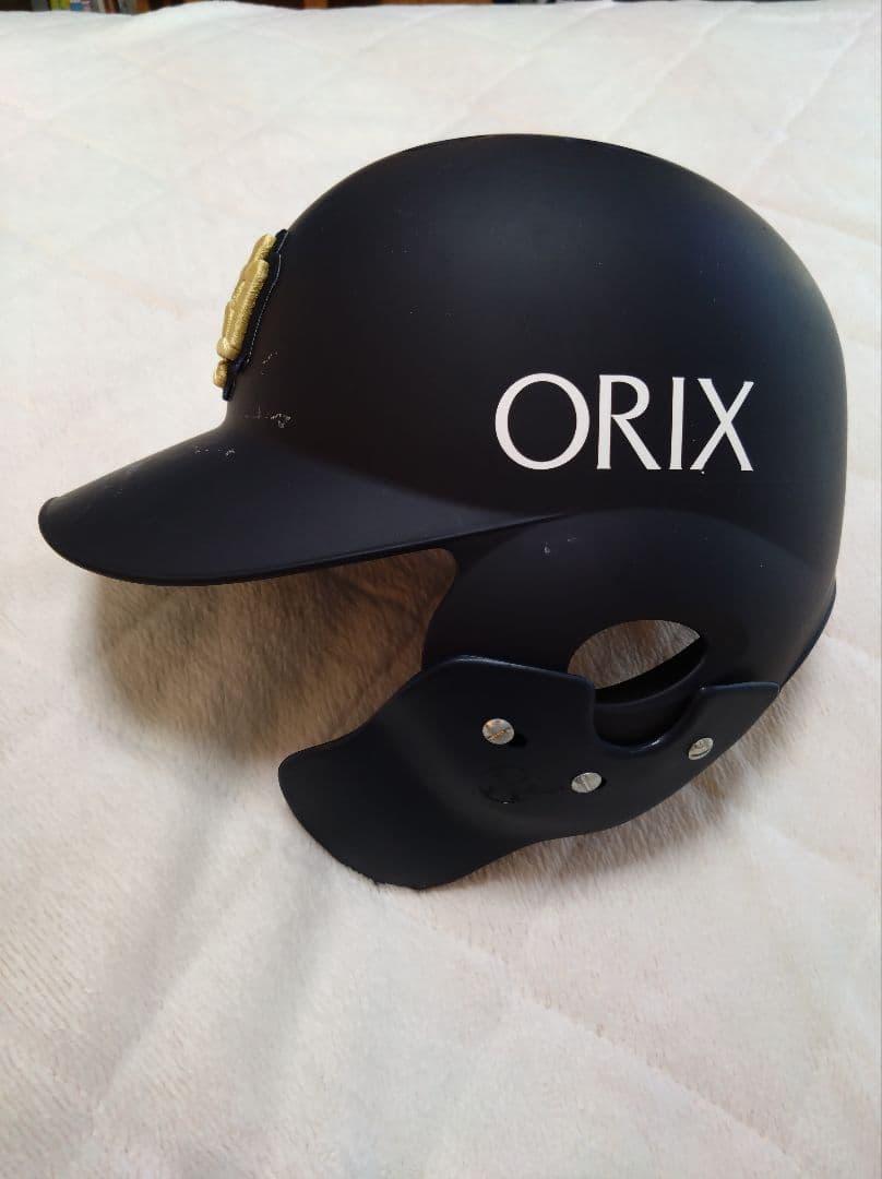 ORIX バファローズ 実使用 ヘルメット サイン入 頓宮裕真 ♯44