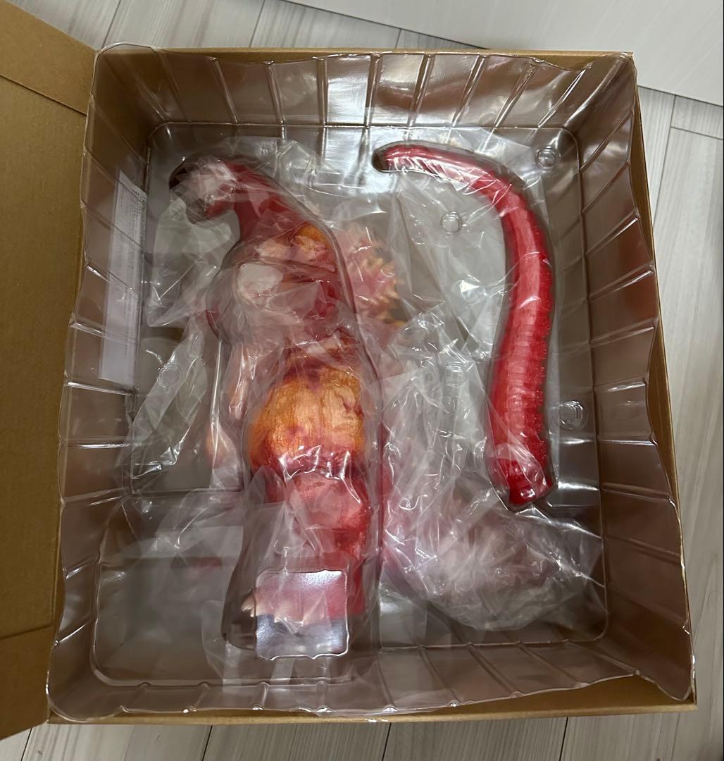 s*n様 X-PLUS 東宝30㎝シリーズ ゴジラ （1995） クリアオレンジ