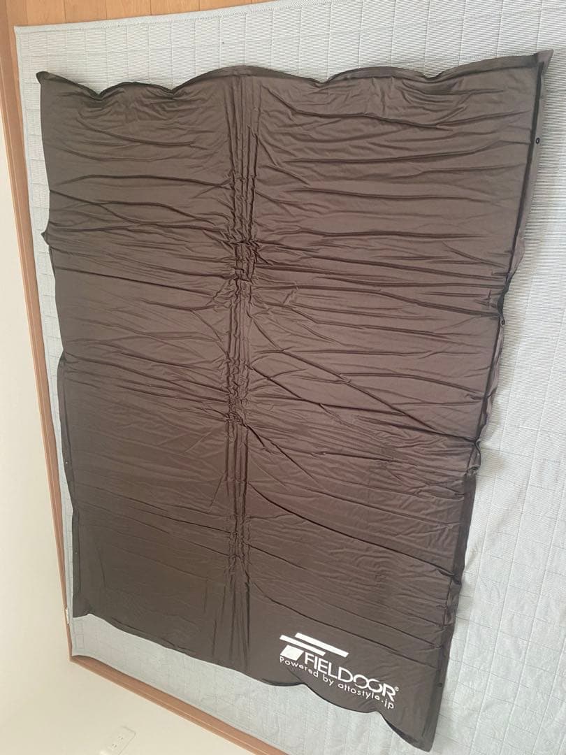 FIELDOOR キャンプマット　ブラウン　145x198cm 2枚セット