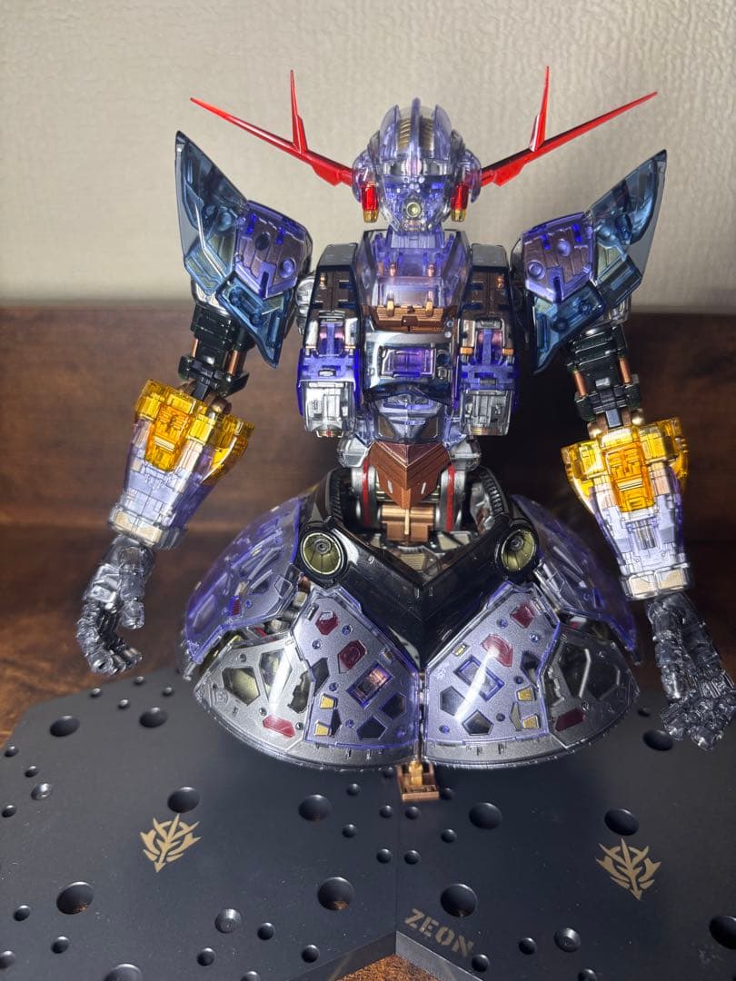 RGジオング　クリア完成品