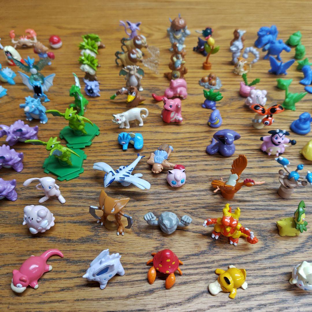 ポケモンフィギュアセット 彩色140体　無塗装22体