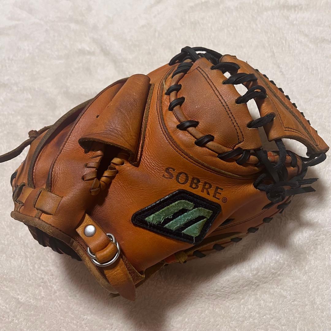 【希少】ミズノ　MIZUNO キャッチャーミット　buw league ビック