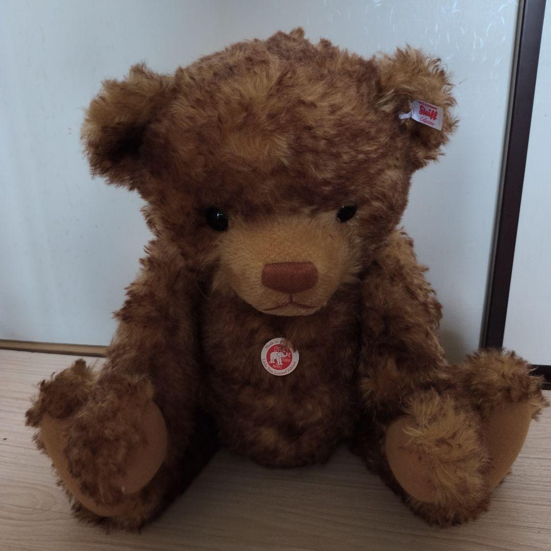 Steiff 茶色 ぬいぐるみ コレクターズアイテム