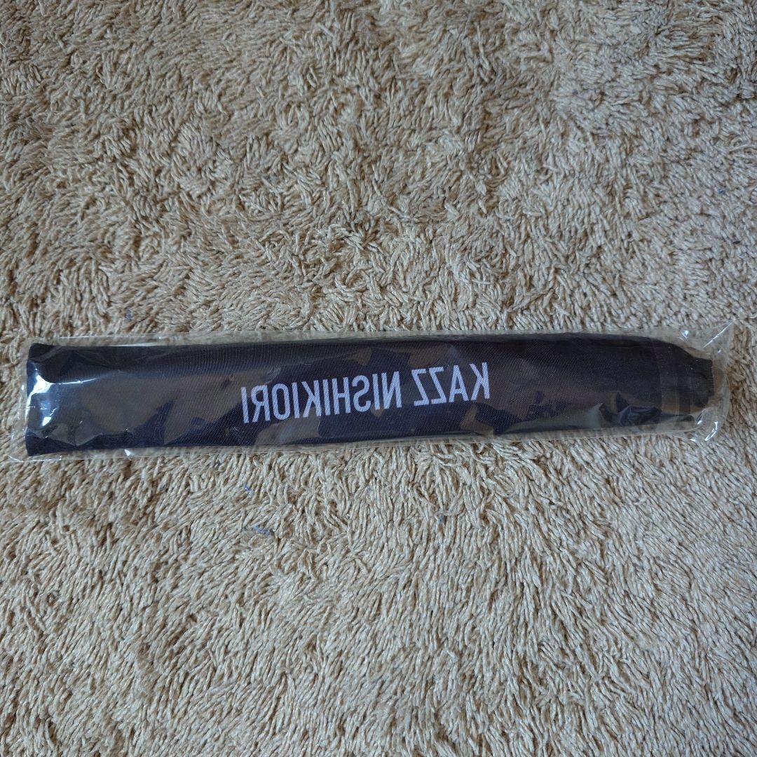 KAZZ NISHIKIORI 扇子 黒色　錦織一清　アンクルシナモン　未使用