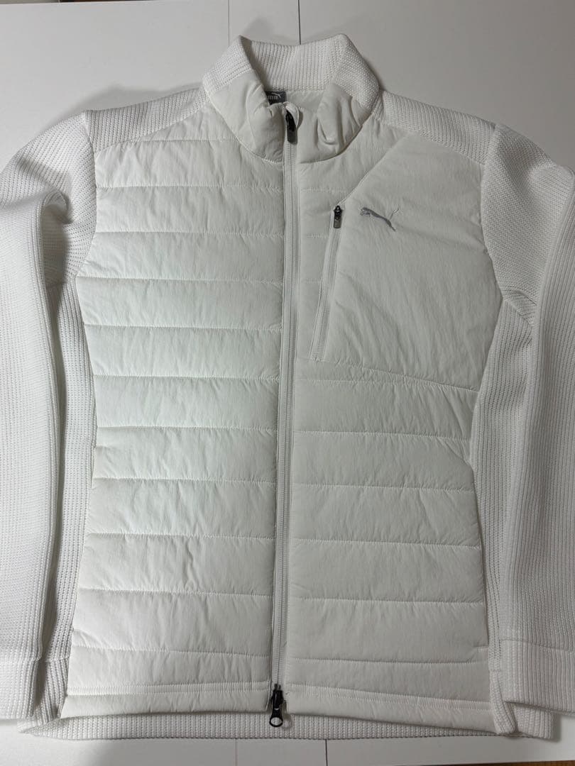 美品PUMA メンズジャケット M ホワイト