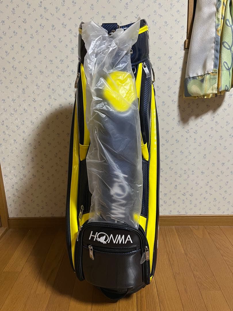 新品 本間ゴルフ 【HONMA】キャディバック ネイビー