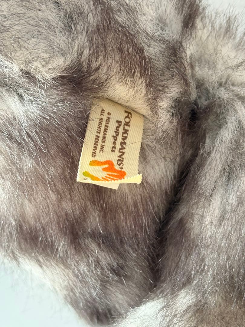 フォークマニス　パペット　オオカミ　ぬいぐるみ