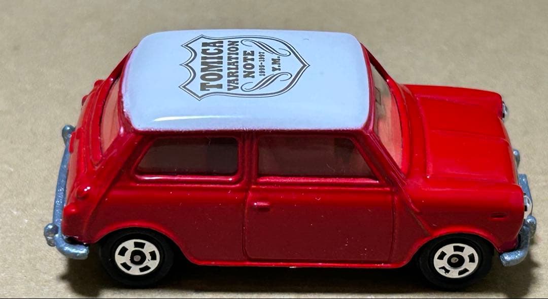 トミカ ミニクーパー バリエーションノート 赤
