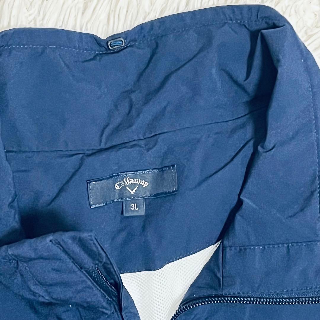 Callaway メンズ レインウェア ネイビー　3L