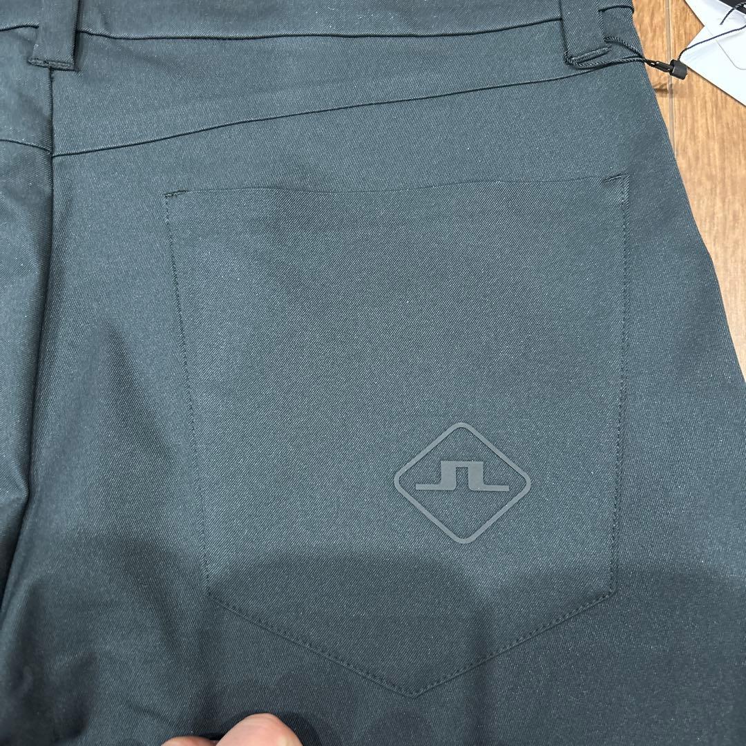新品 定価29700円 Jリンドバーグ チノパンツ W31 ストレッチ ブラック