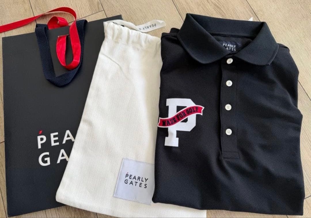 パーリーゲイツ　ネイビー ポロシャツ