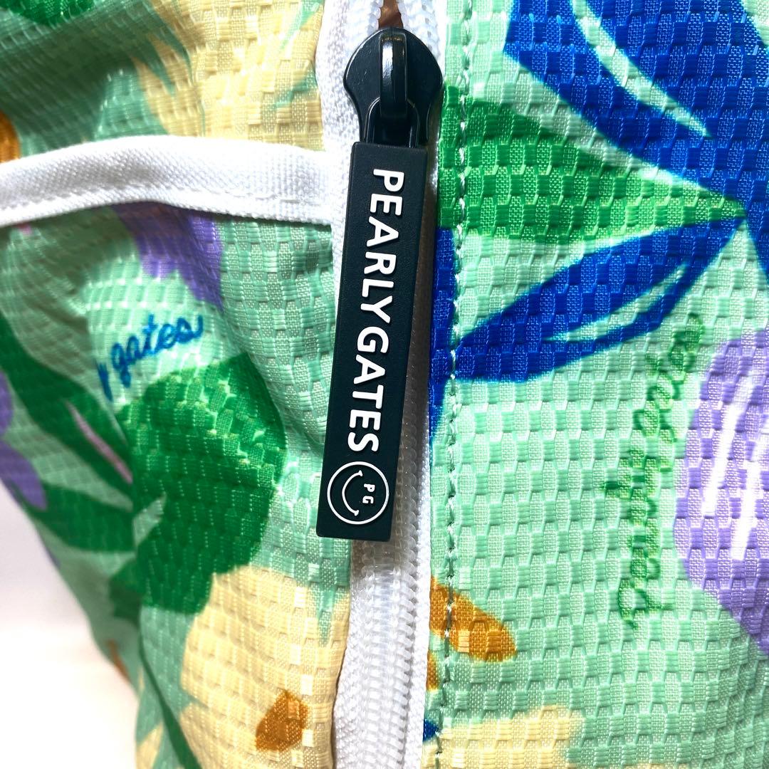 【未使用】PEARLY GATES ボタニカル柄 ロッカーBAG