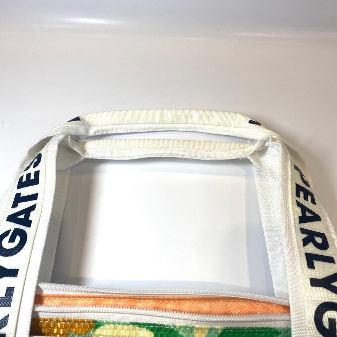 【未使用】PEARLY GATES ボタニカル柄 ロッカーBAG