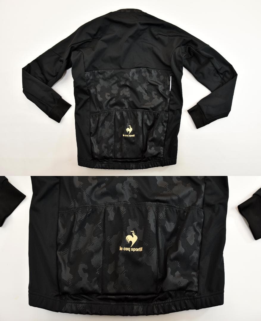 Le Coq Sportif ボンディングジャケット size:M ブラック