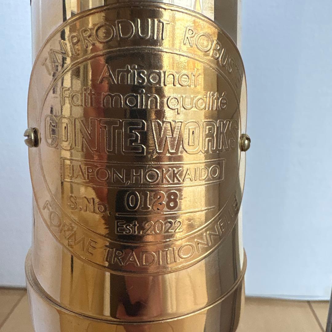 新品未使用　マイナーズランプ　マイナーズランタンシリアルナンバー入　真鍮製