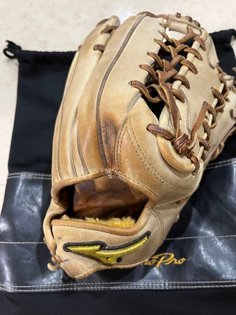 硬式用【ミズノプロ】限定仕様モデル【外野手用】【即戦力】