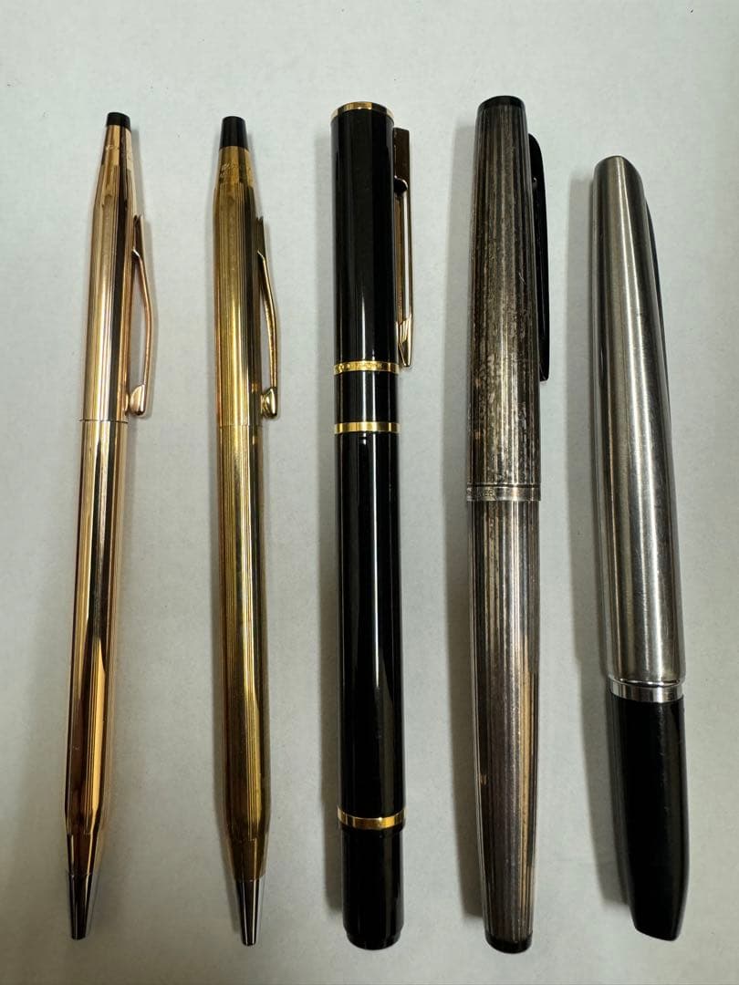 ボールペン 万年筆 14k？925 Pt 18k 五つのセット