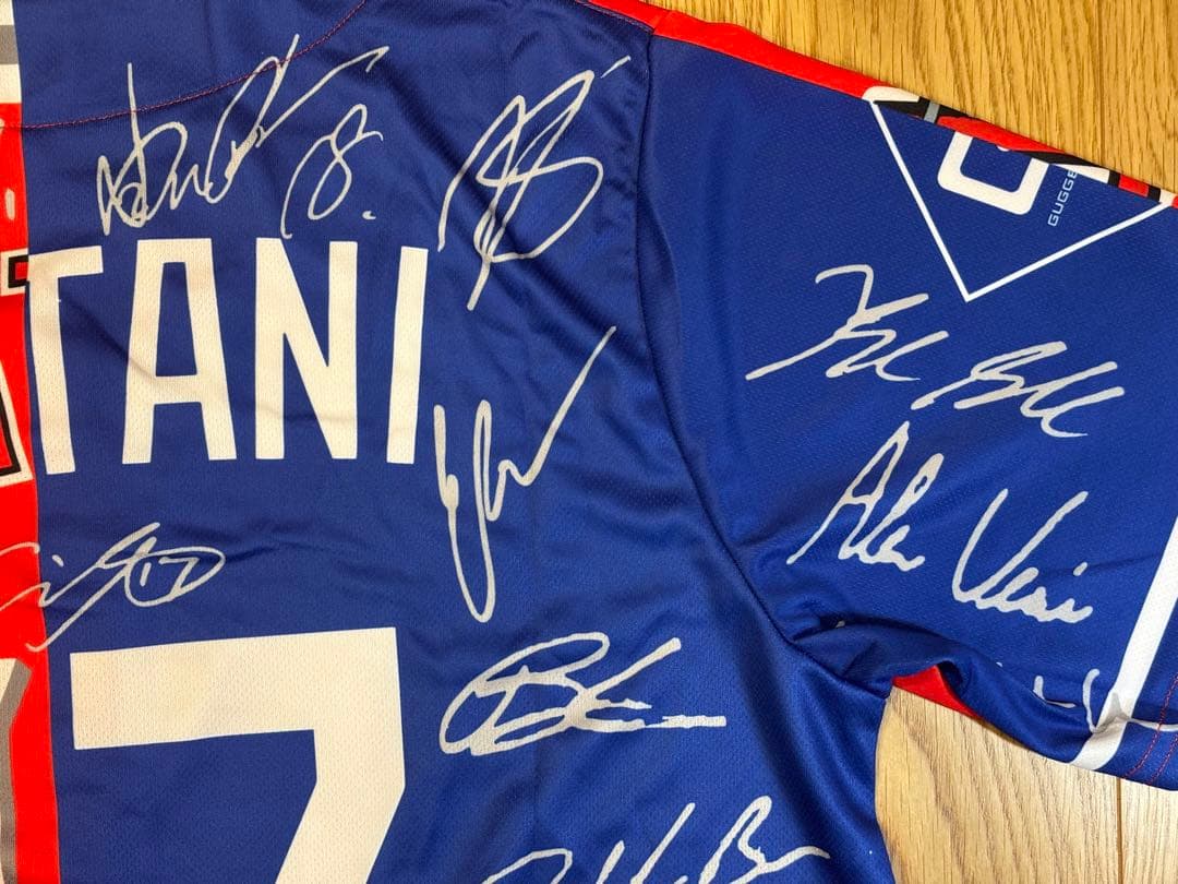 ⭐️2025最新非売品⭐️大谷翔平 ドジャース＆エンゼルスサインミックスユニフォーム