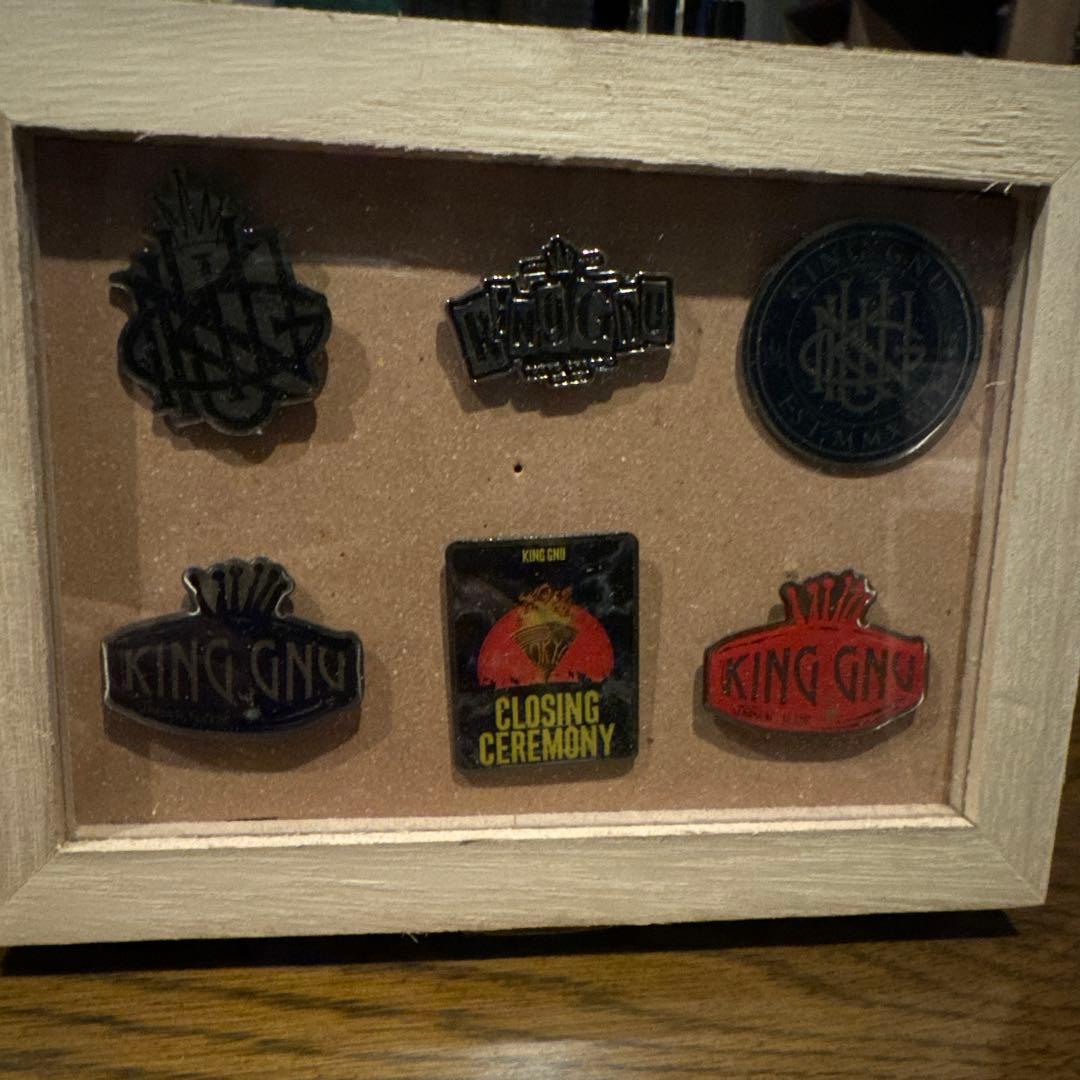 KingGnu バッジ　FC限定