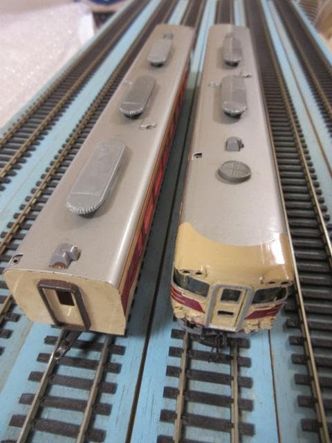 国鉄 キハ80系気動車 ２両セット HOゲージ　(金属製 / エンドウ製）