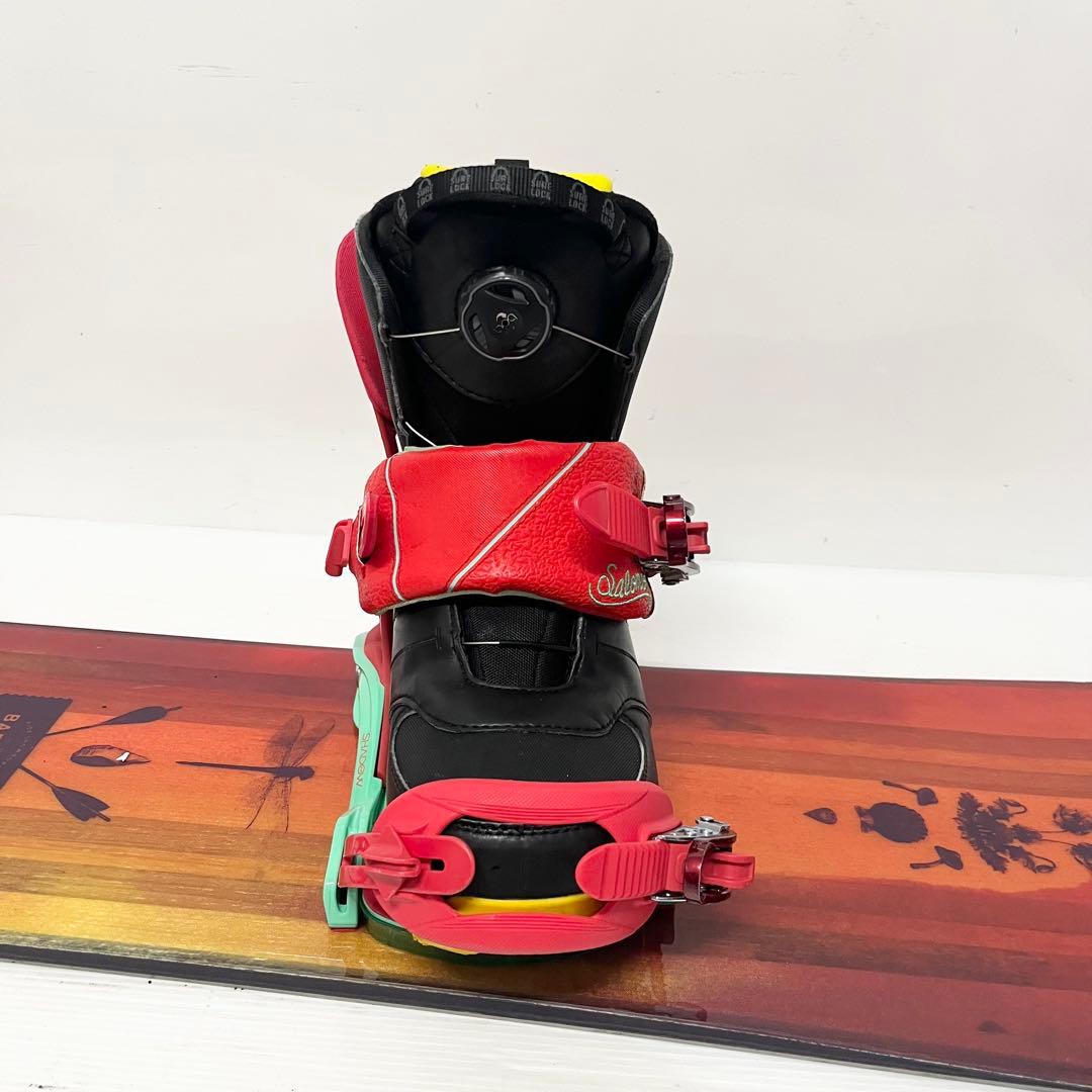 SALOMON RIDE レディース スノボセット　サロモン　スノーボード　美品