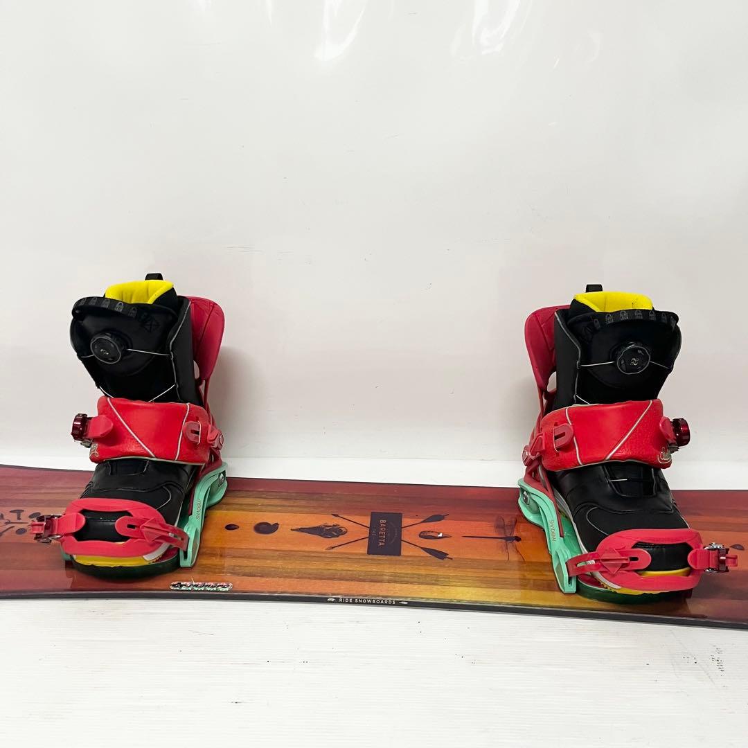 SALOMON RIDE レディース スノボセット　サロモン　スノーボード　美品