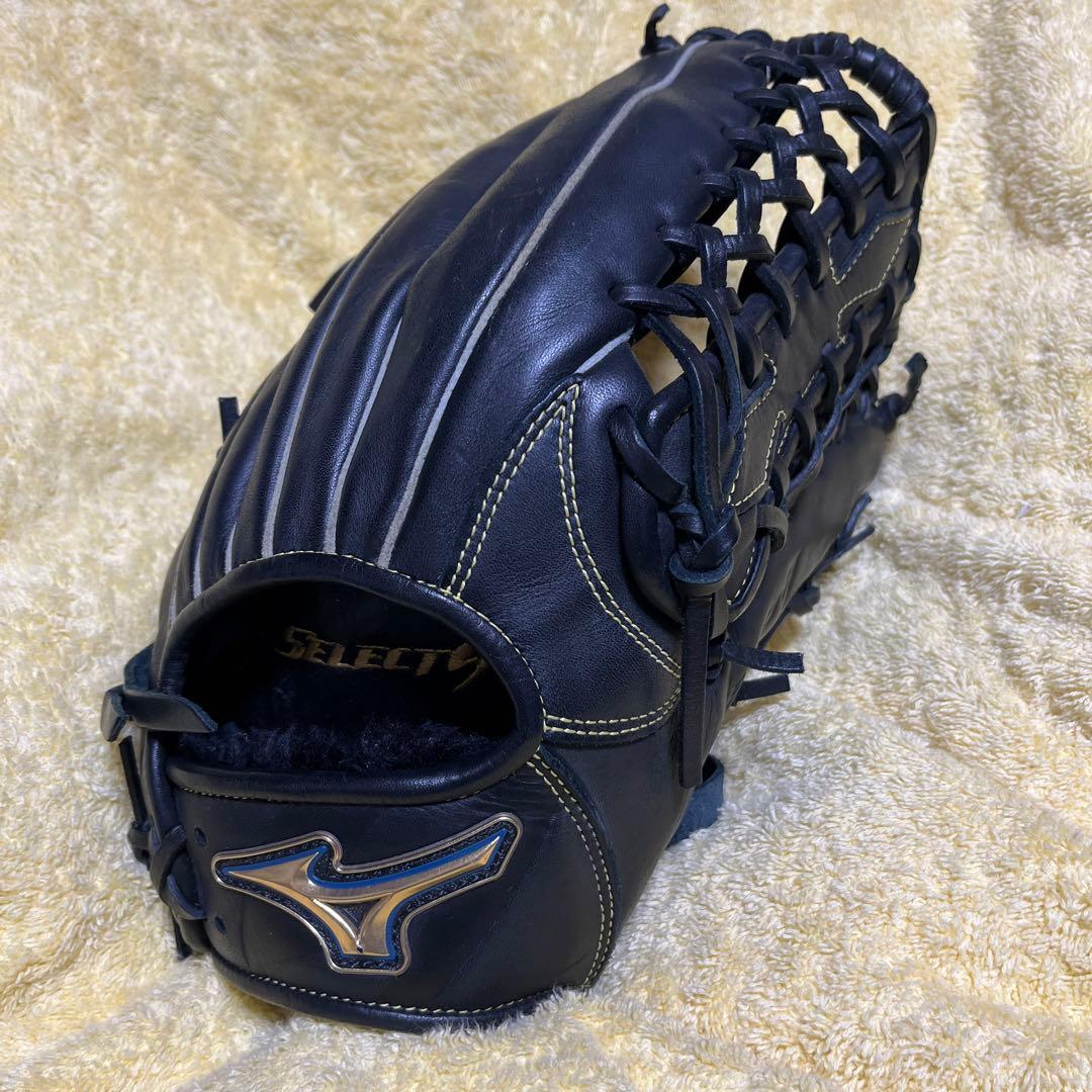 Mizuno SELECT 軟式野球用グローブ 黒