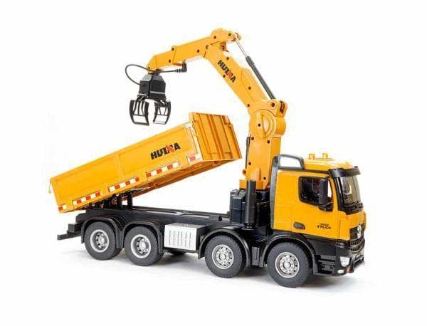 1/14 26ch 4軸8輪 折り曲げ式クレーントラック ☆Huina 1538