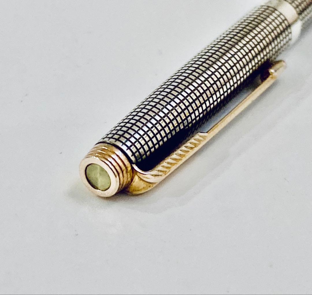 シルバー925◆パーカー ♯75シズレ スターリング 純銀ボールペン 1970s