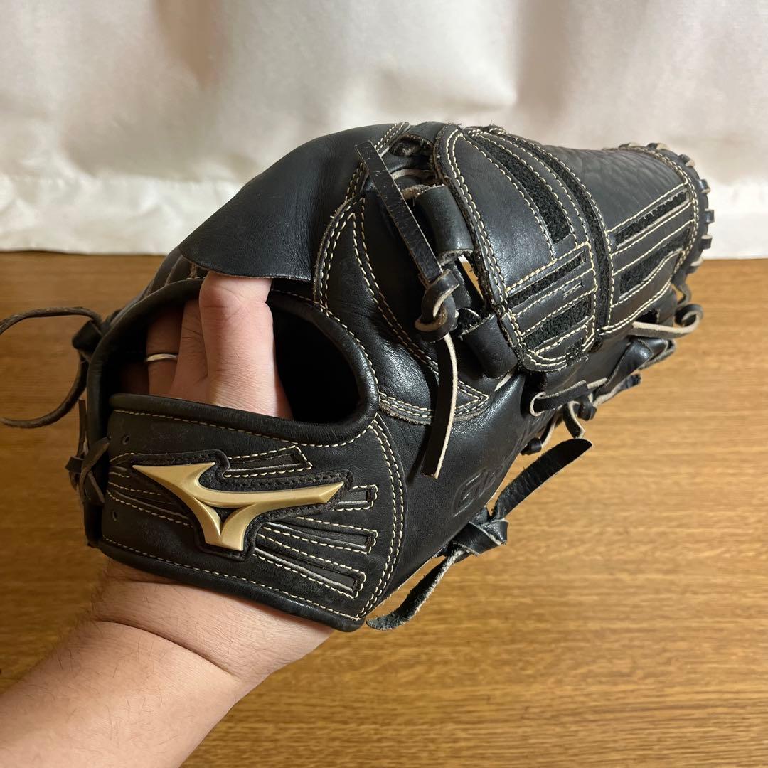 ミズノ グローバルエリート 一般軟式 グローブ グラブ 投手用 良品