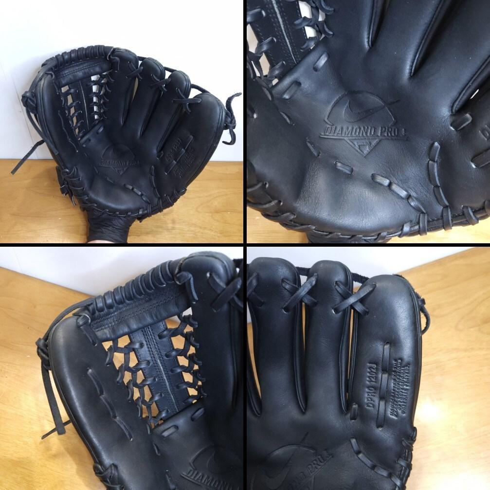 NIKE ナイキ ダイアモンドプロJ ブラック 廃盤品 激レア 軟式グローブ